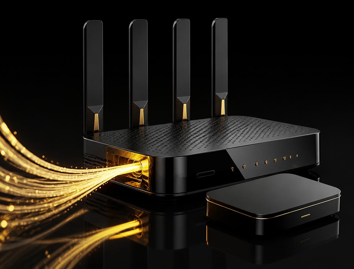 du Home Fibre 389 router and setup